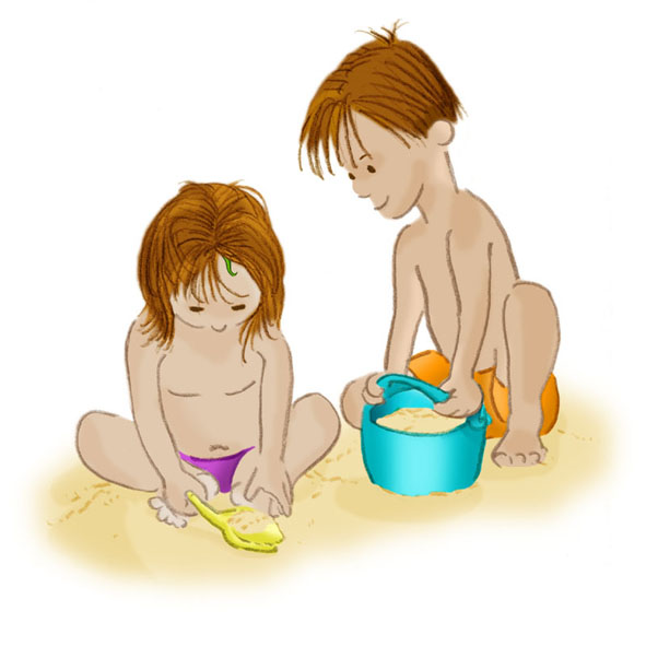 F8 João e Alice na praia